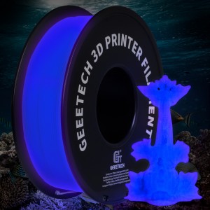 Geeetech Luminous Purple pla 1.75mm 1kg, glow in the dark Pla filament